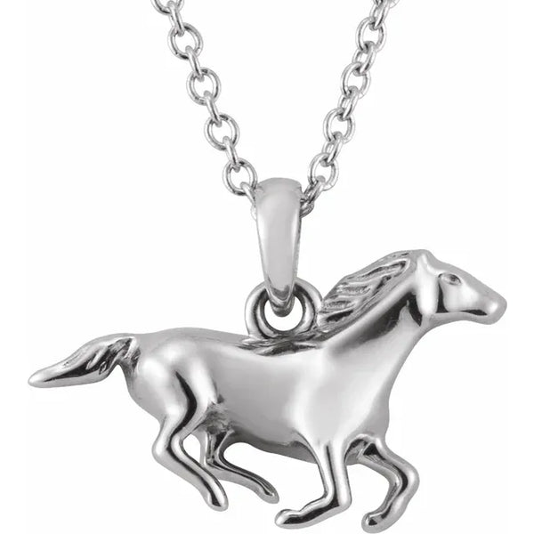 Running Mustang Pendant