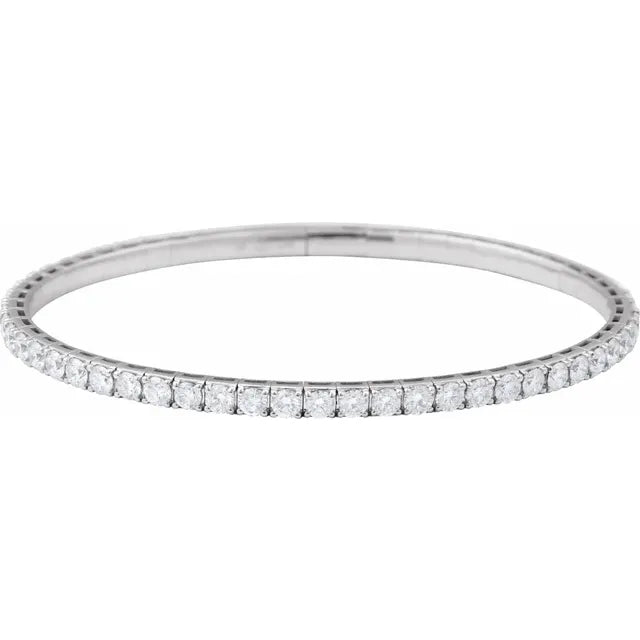 Diamond Flexi Full Eternity Bangle