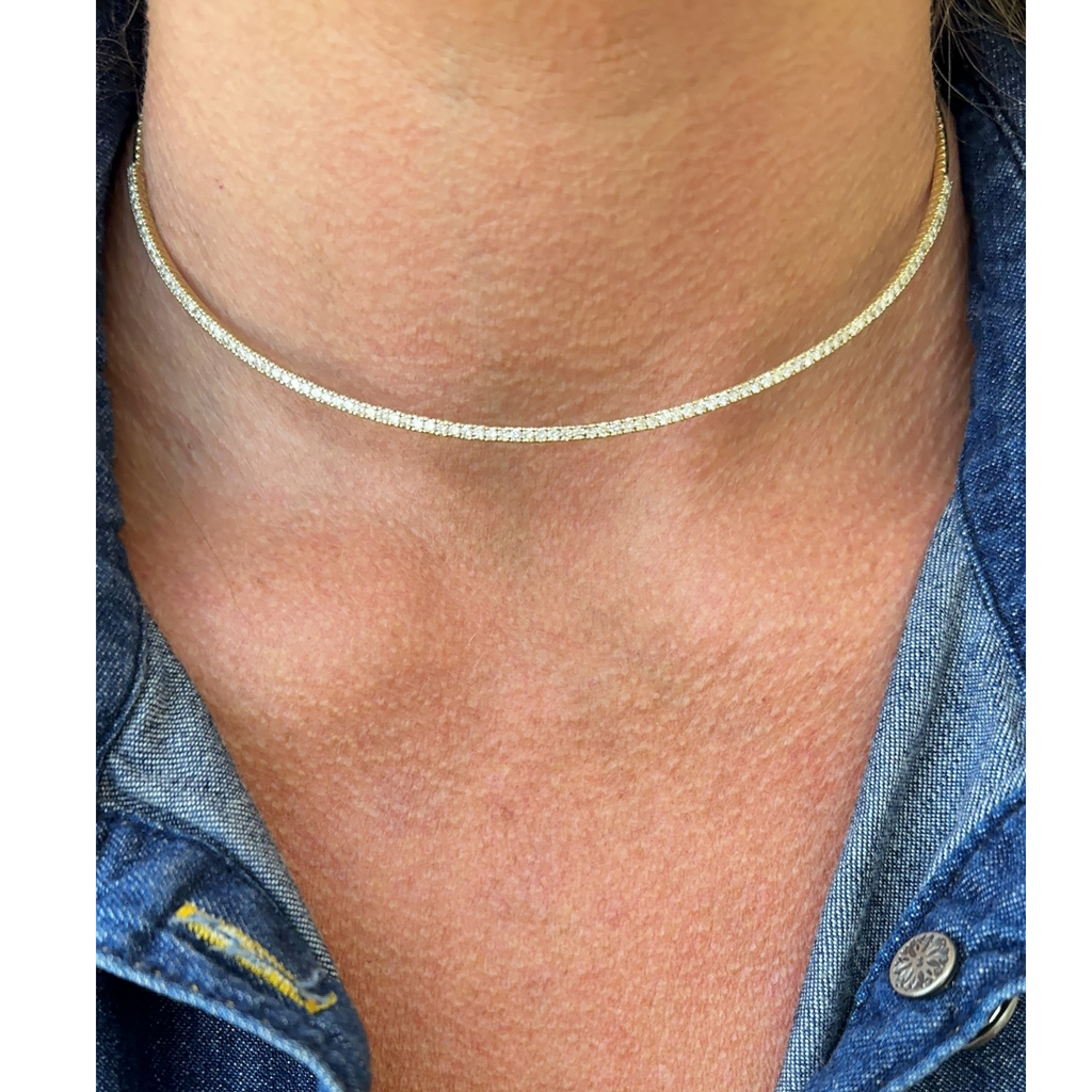 Diamond Collar Necklace