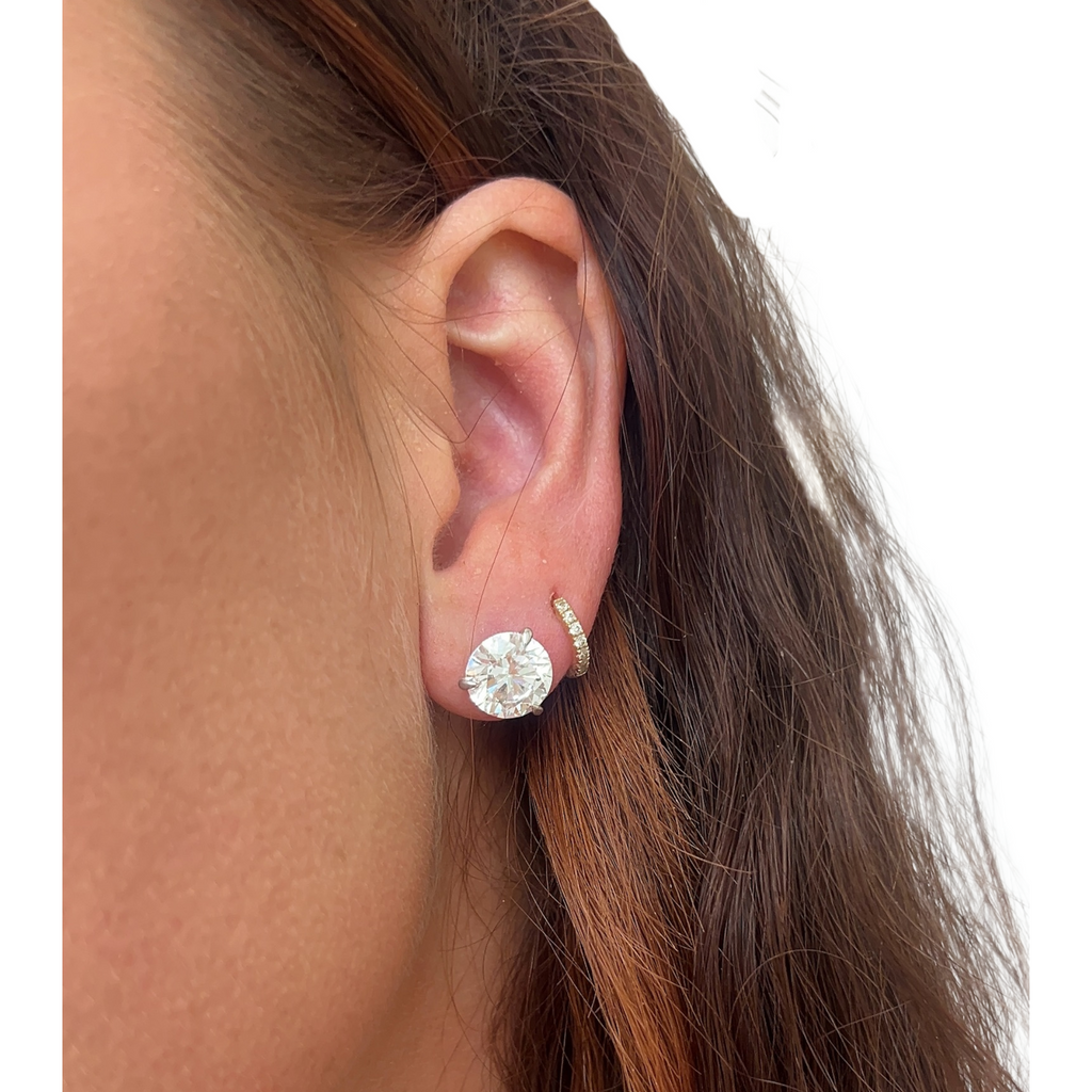 Lab-Grown 6 CTW Brilliant Round Diamond Studs