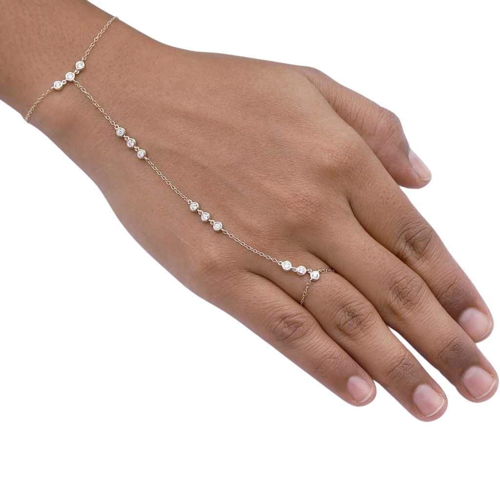 Diamond Station Hand Chain