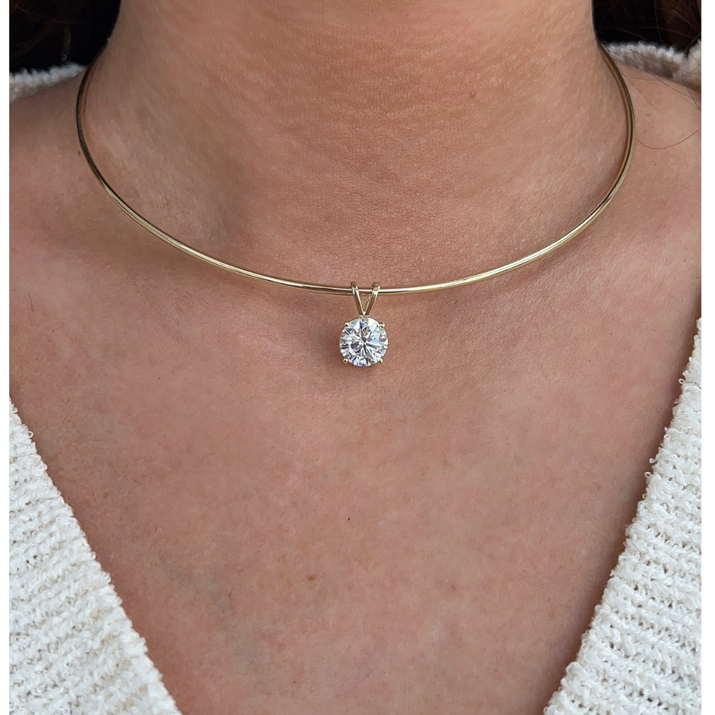 Lab-Grown Diamond Omega Choker