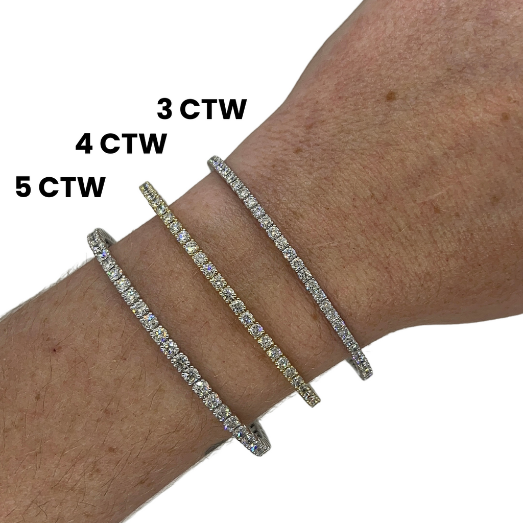 Diamond Flexi Full Eternity Bangle