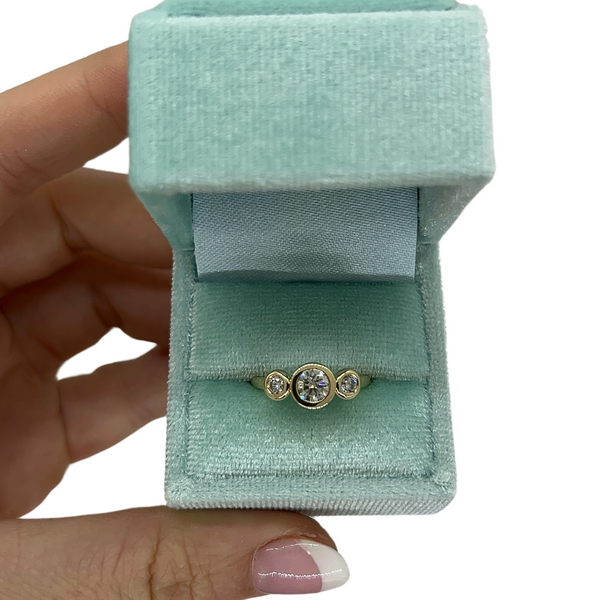 Bezel Trilogy Ring