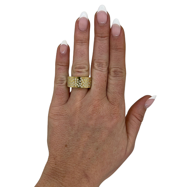 Lab-Grown Diamond Confetti Fitness Ring Jacket