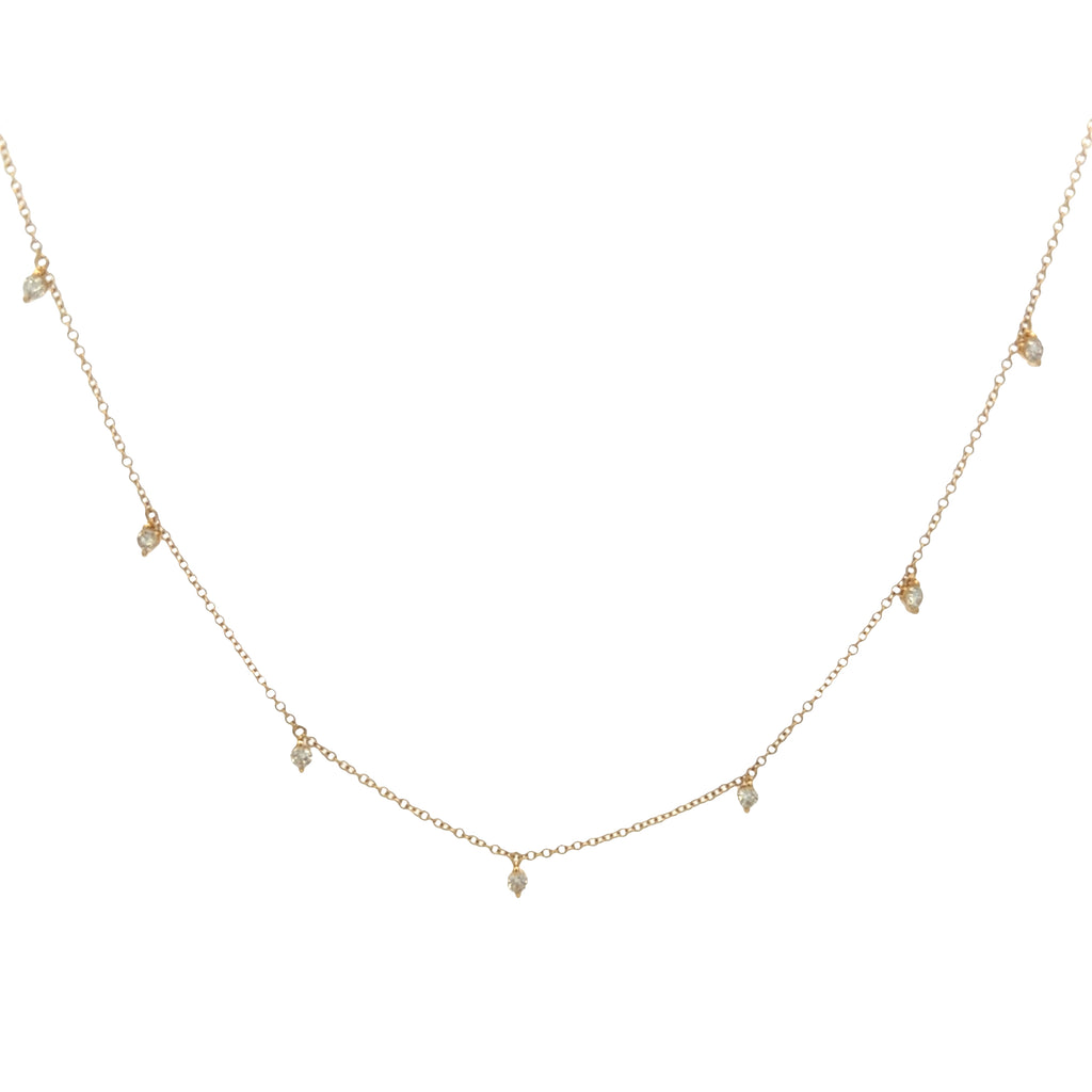 Diamond Dangle Necklace
