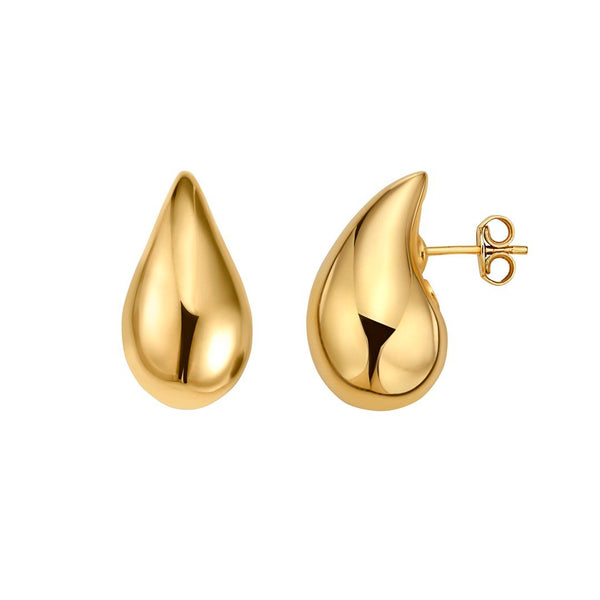 Gold Teardrop Earrings