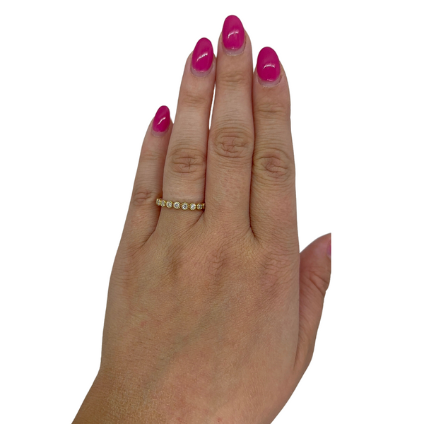 Mini Round Bezel Ring