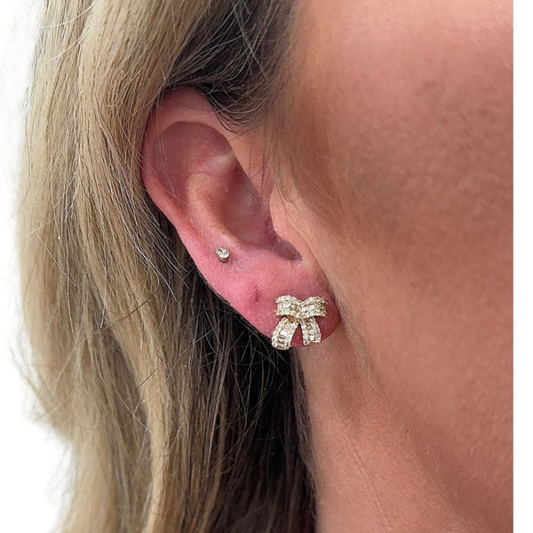 Cosmo Mini Bow Earrings