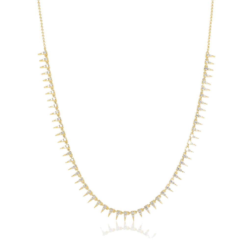 Diamond Spike Necklace