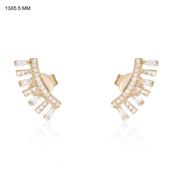 Diamond Pave & Baguette Climbers