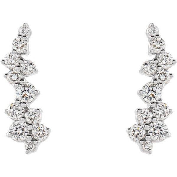 Diamond Ear Climbers