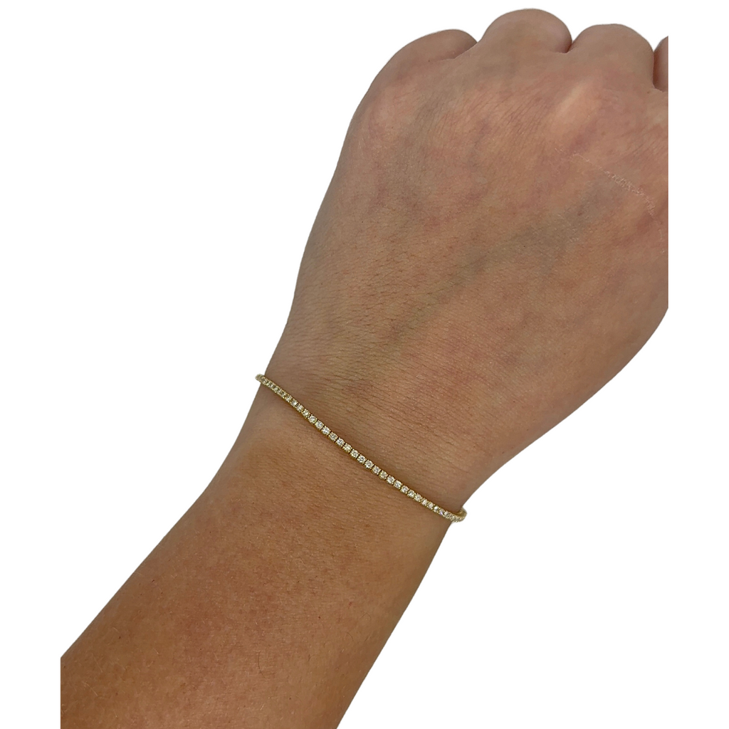 1.10 Ctw Mini Tennis Bracelet