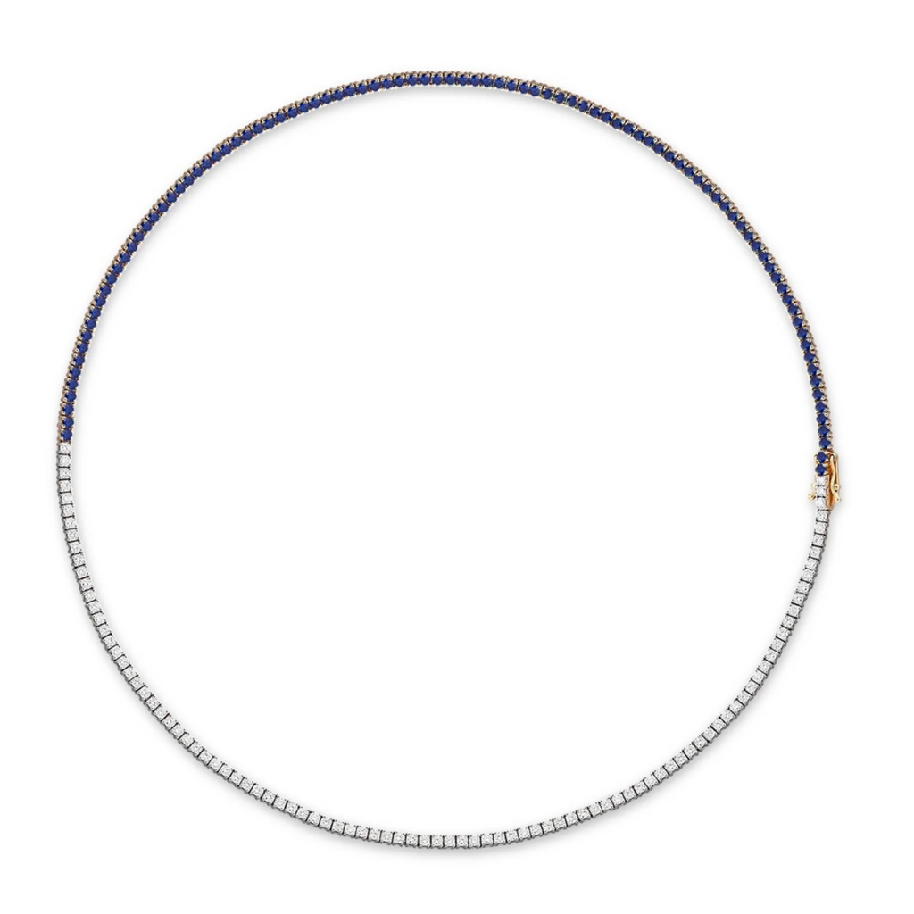 Dirty Martini Gemstone Tennis Necklace