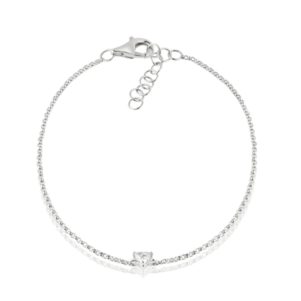 Dainty Diamond Chain Bracelet