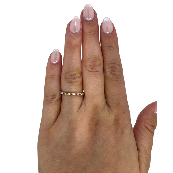 Lab-Grown Customizable Birthstone Band