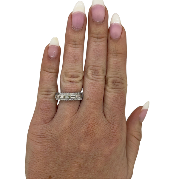 Lab-Grown East/West Cosmopolitan Band