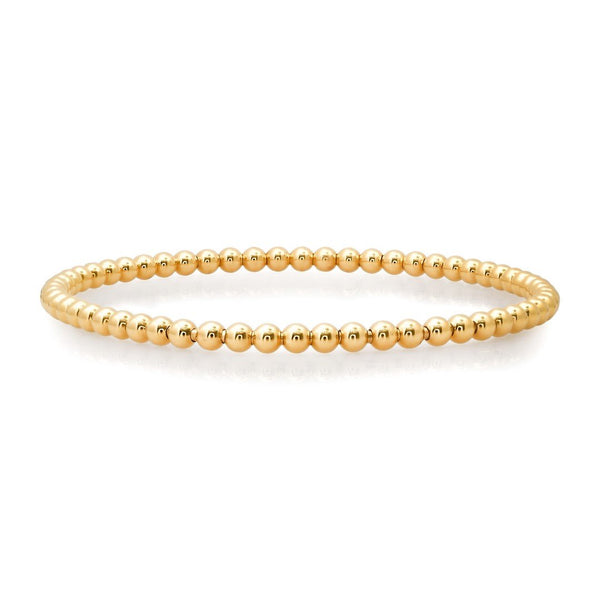 Gold Ball Bead Bracelet