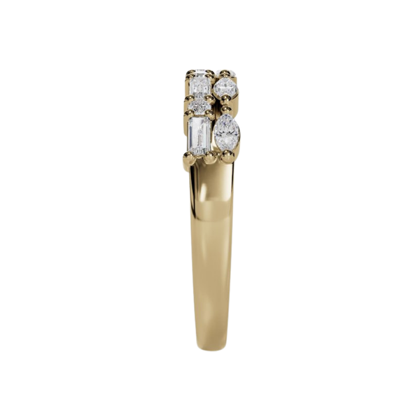 Double Row Mixed Shape Floating Band