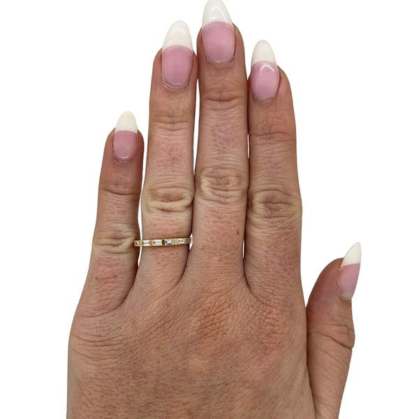 Mini Bar Set East/West Baguette Band