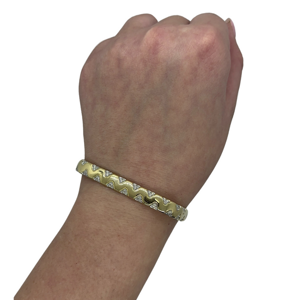 Retro Square Bangle