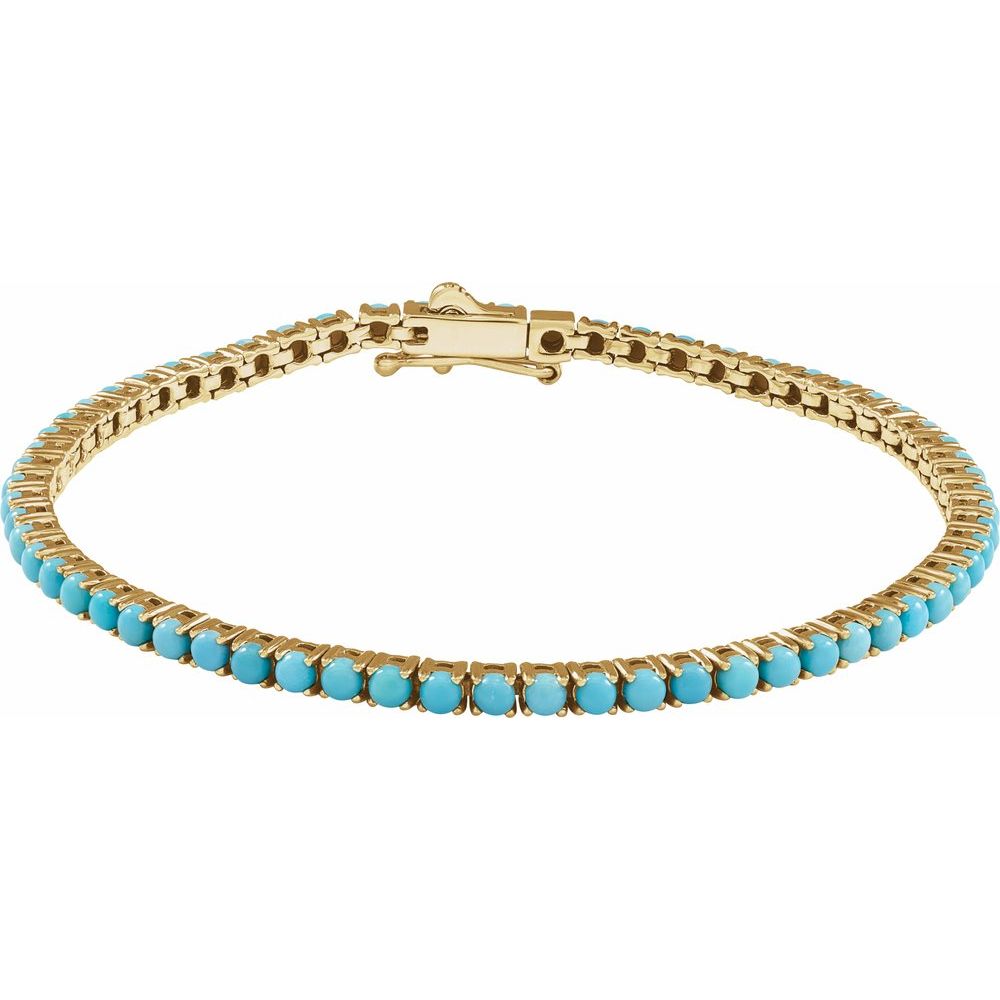 Turquoise Tennis Bracelet