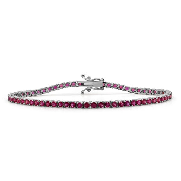 Ruby Tennis Bracelet