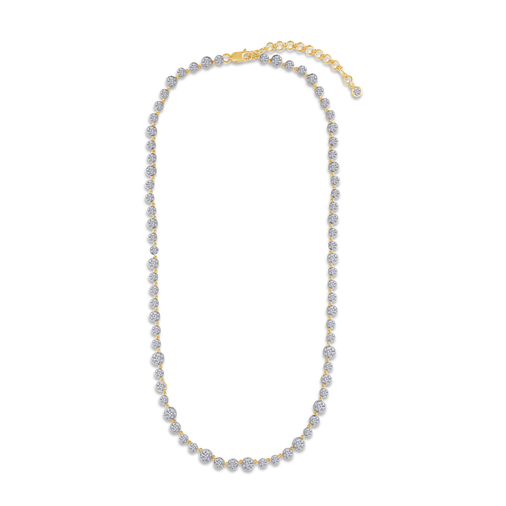 Lab-Grown Georgian Choker Necklace