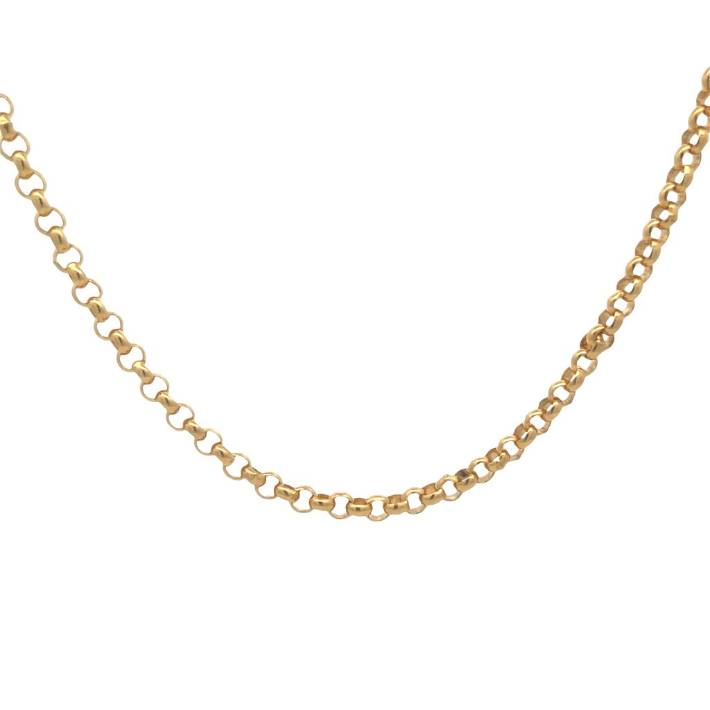 14K Yellow Gold-Filled Rolo Chain