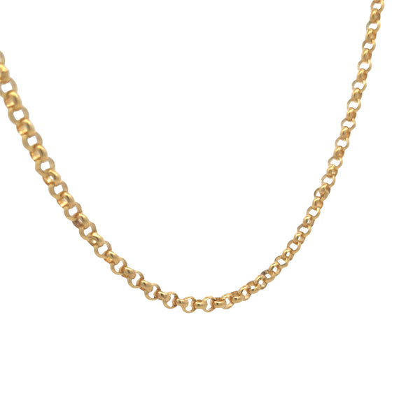 14K Yellow Gold-Filled Rolo Chain