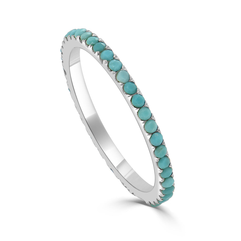 Turquoise Eternity Band