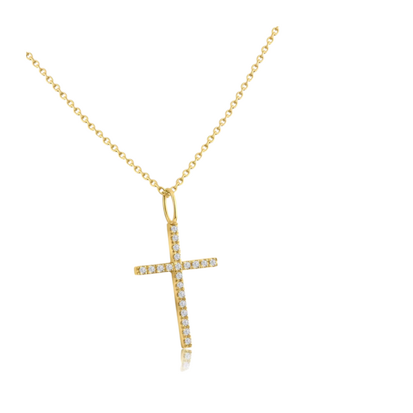 Petite Cross Pendant Necklace