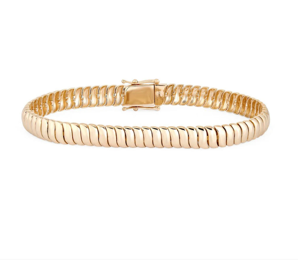 Textured Gold Bracelet