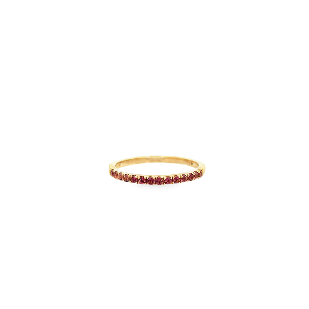 Dainty Pink Tourmaline Ring