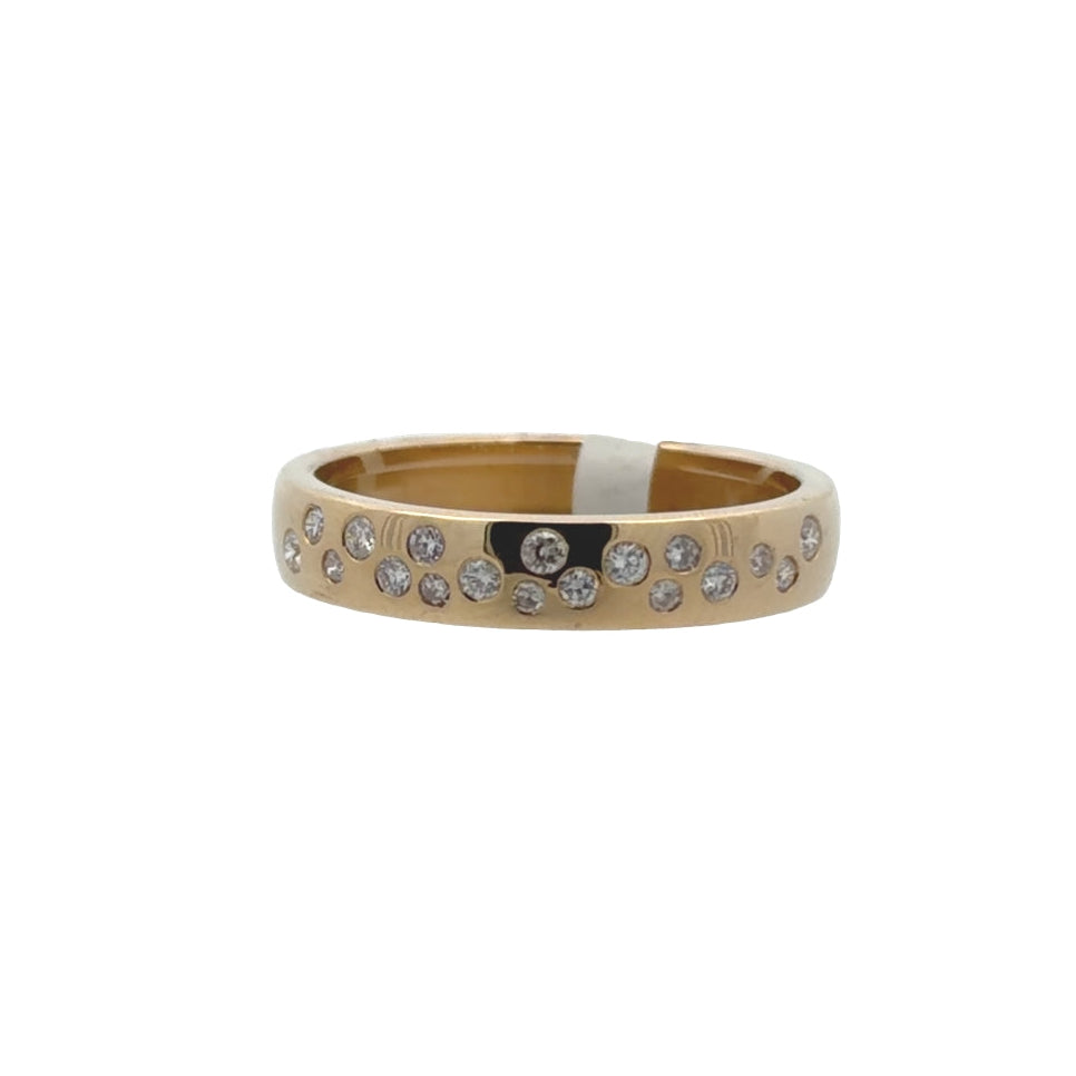 Scattered Diamond Cigar Band