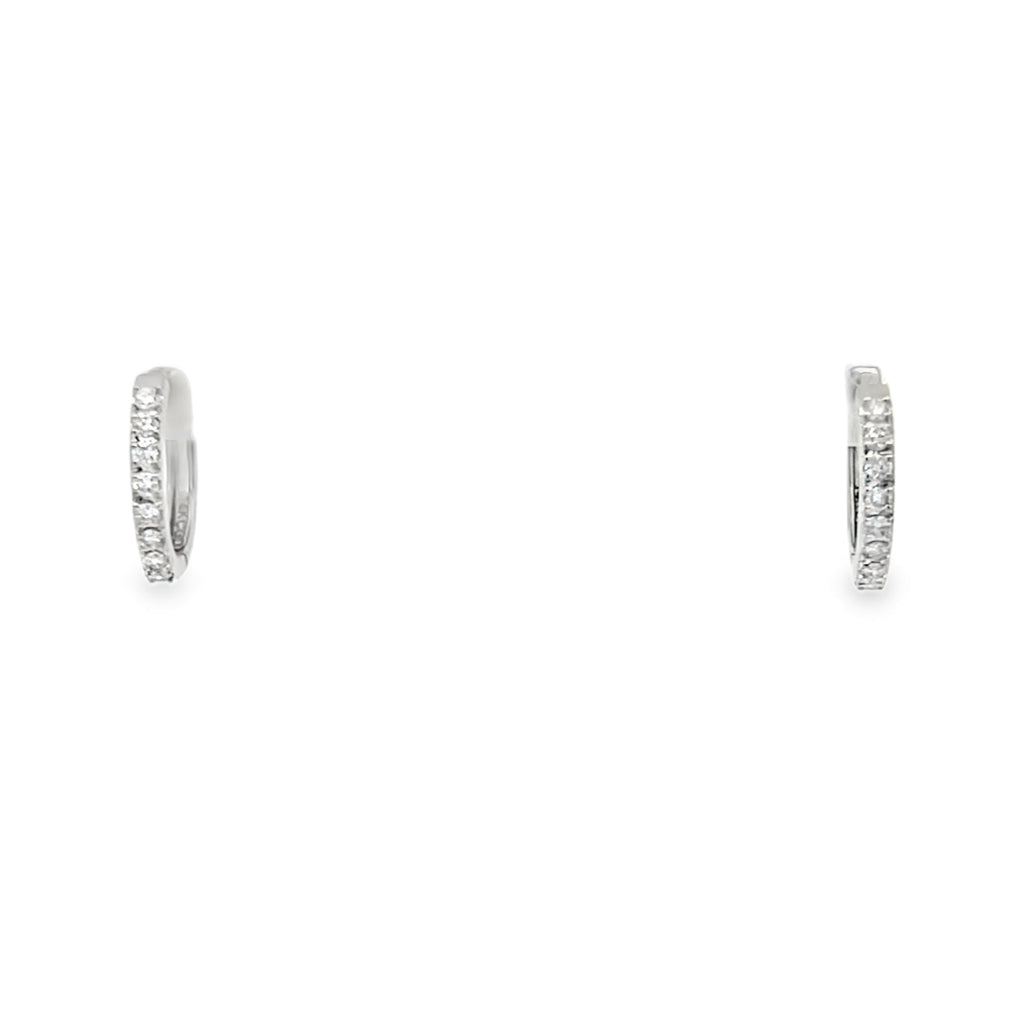 Lab-Grown Diamond Dainty Pave Huggies