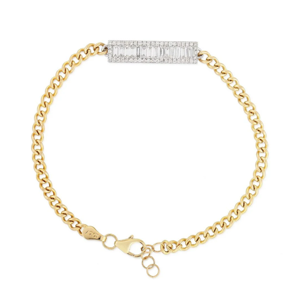 Diamond "Cosmopolitan" Cuban Chain Bracelet