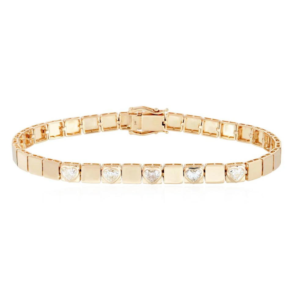 Diamond Heart Bracelet