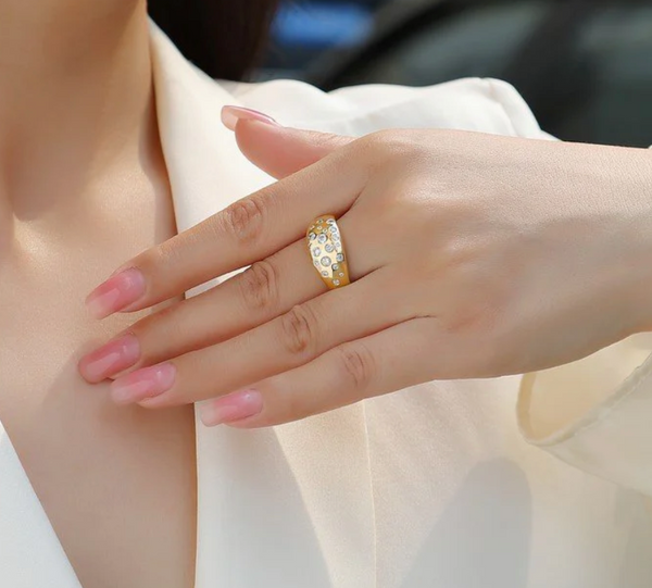 Diamond Confetti Ring