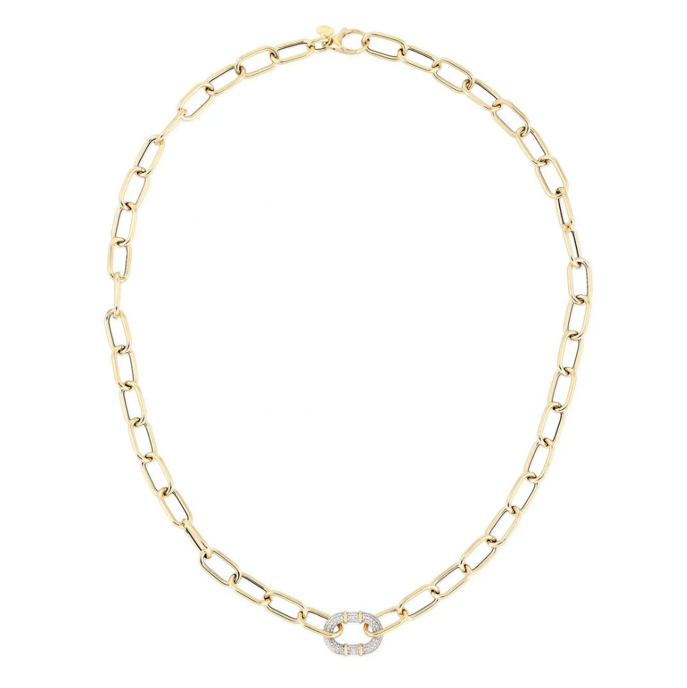 Diamond Chain Length Necklace