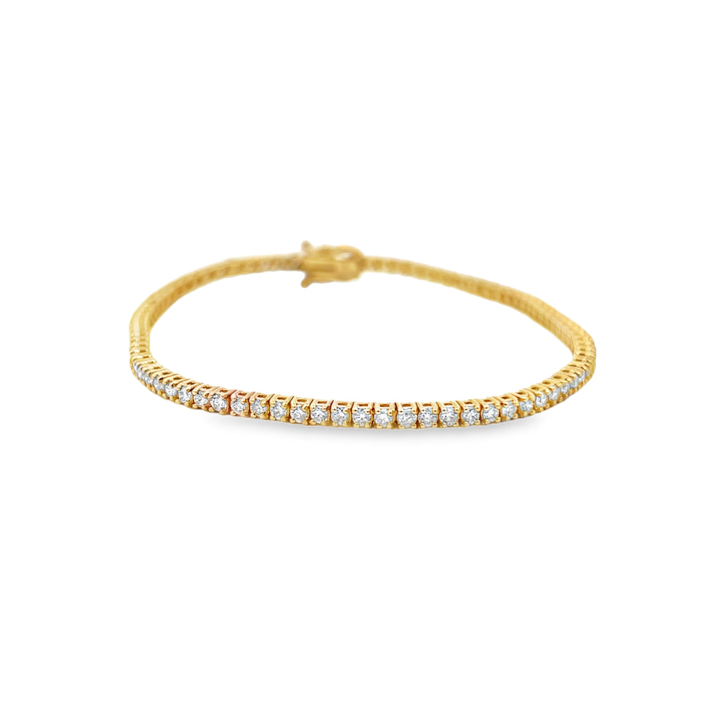 2.6 CTW Tennis Bracelet