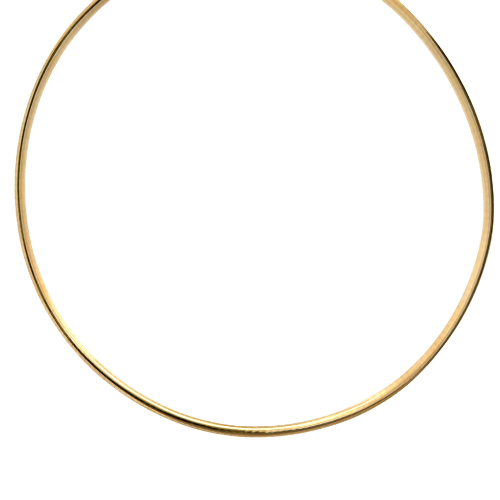Yellow/White Gold Reversible Omega Chain
