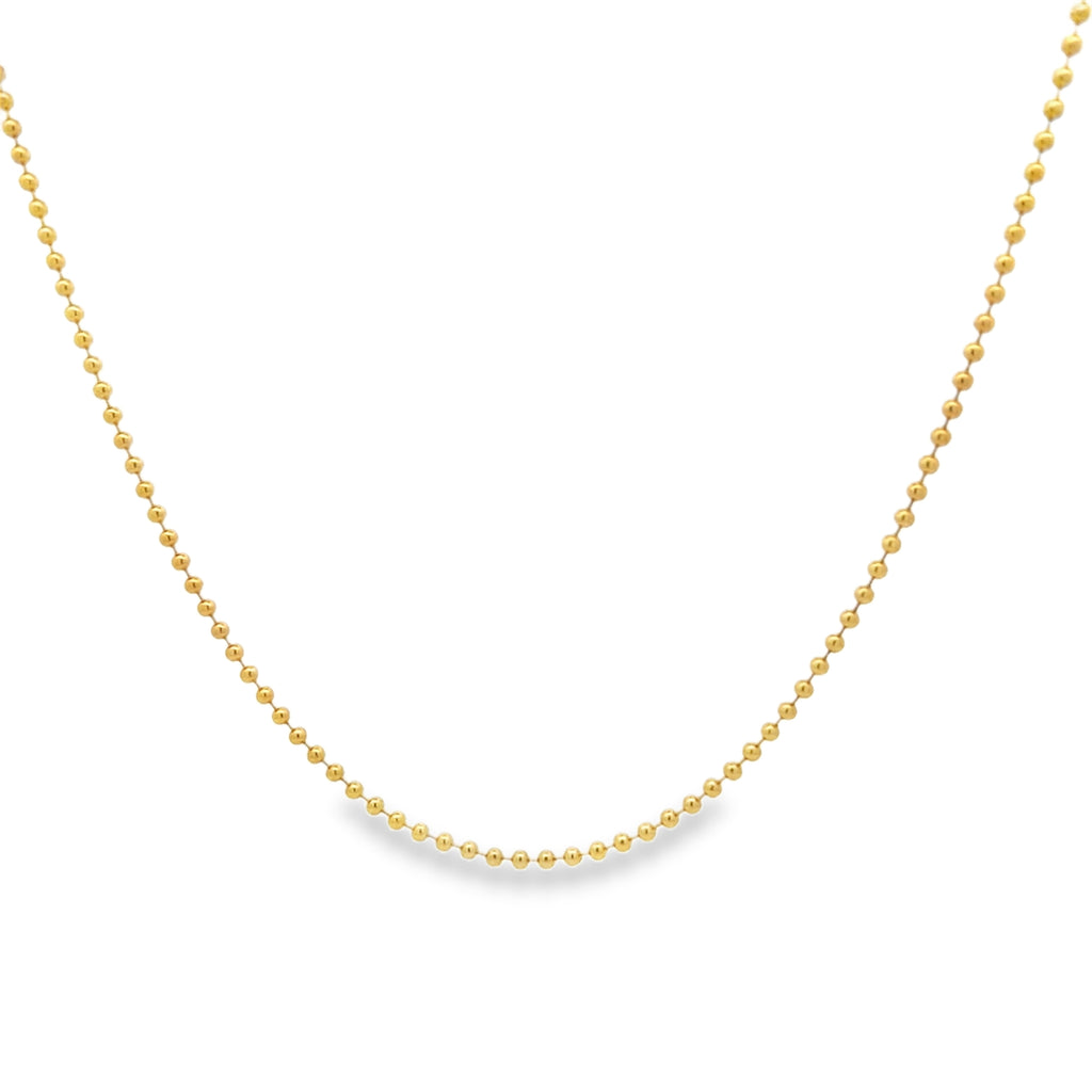 2.5mm Bead Chain Necklace