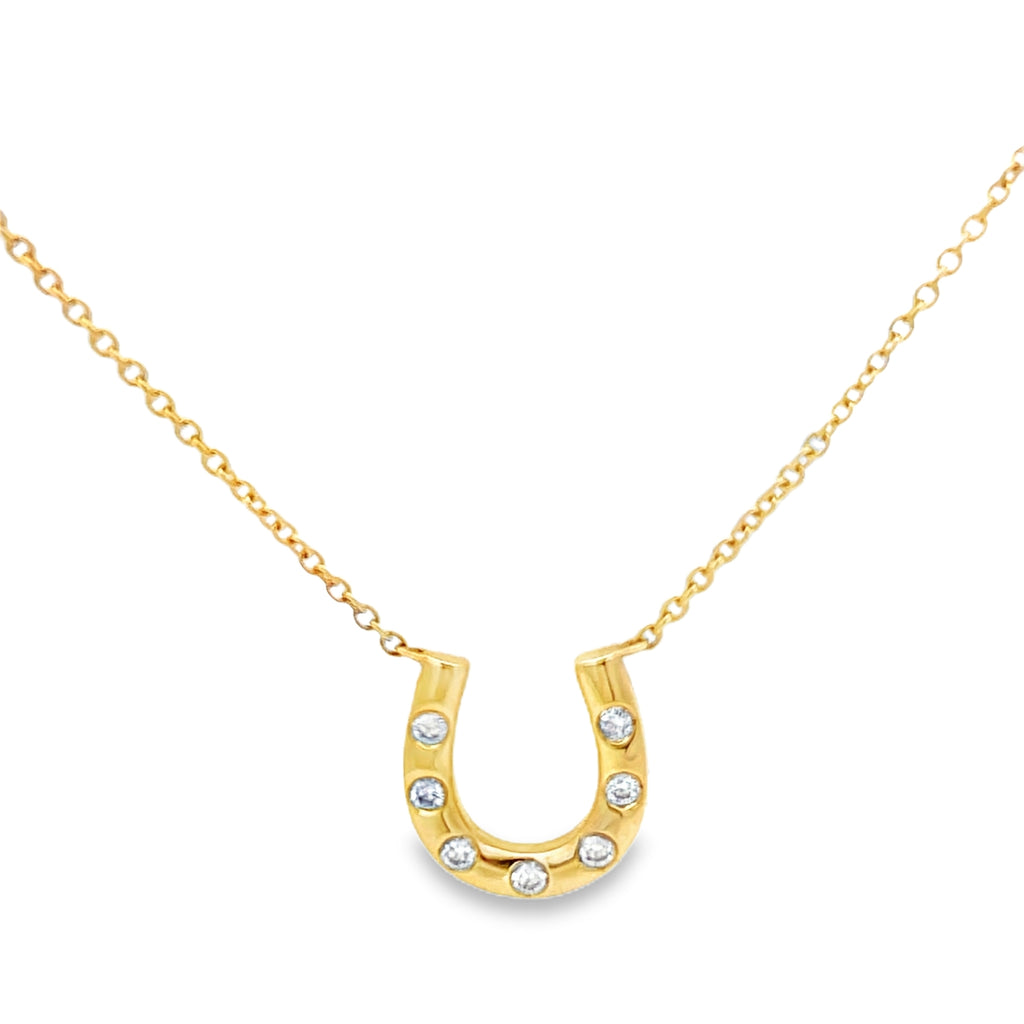 Gypsy Set Horseshoe Necklace
