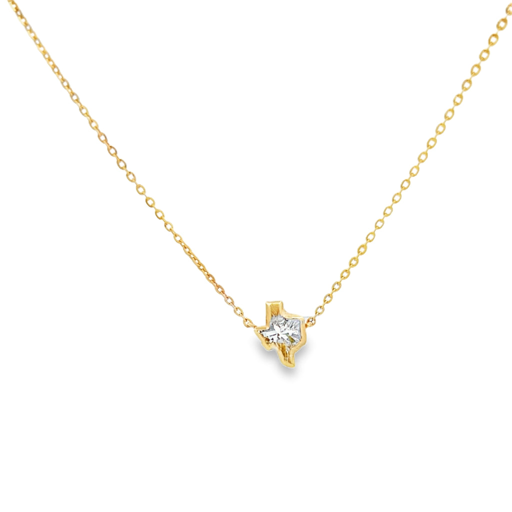 Lab-Grown Diamond Texas Necklace