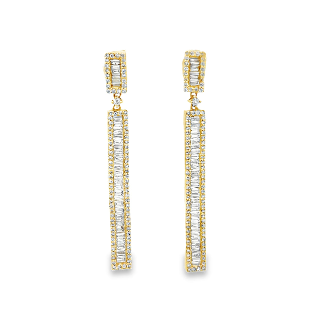 Diamond Cosmo Dangle Earrings