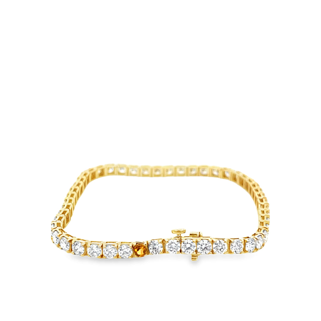 Lab-Grown Customizable Birthstone Tennis Bracelet