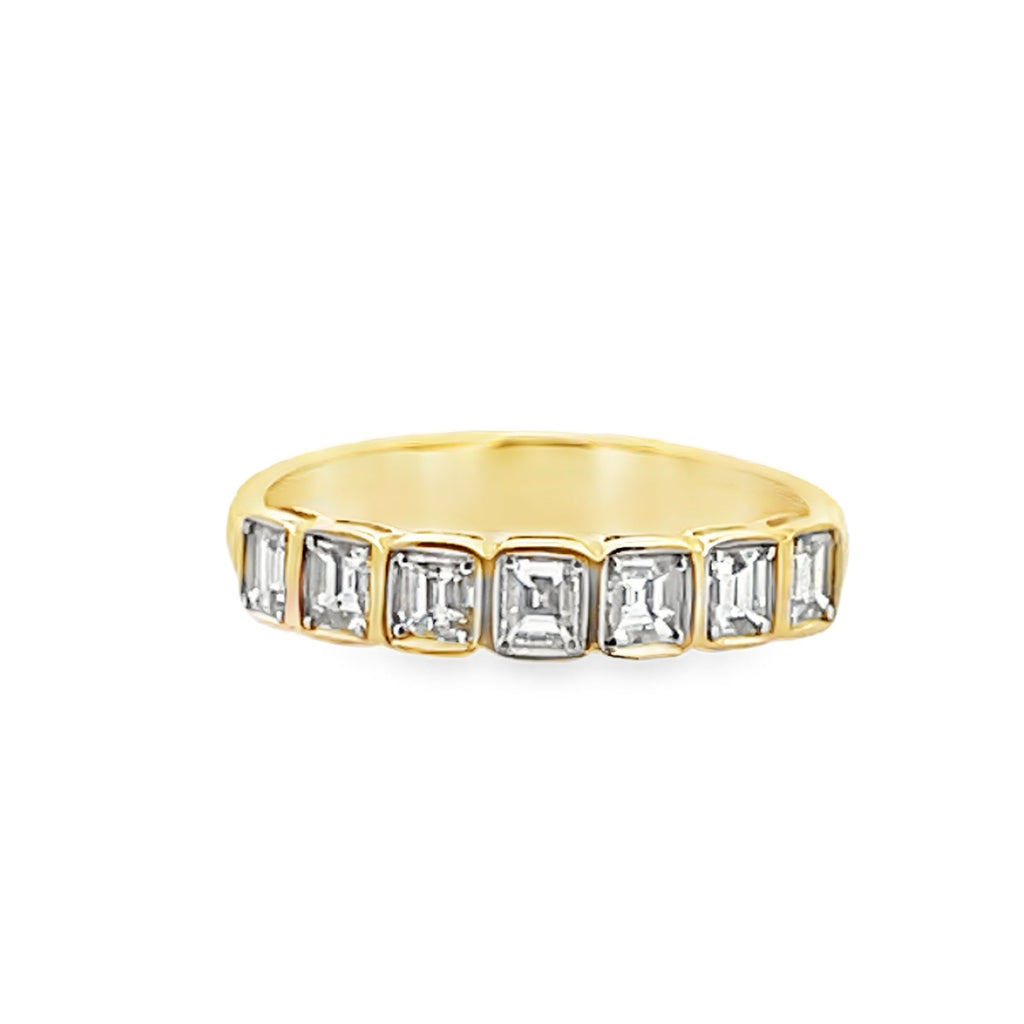 Mini Baguette Bezel Band