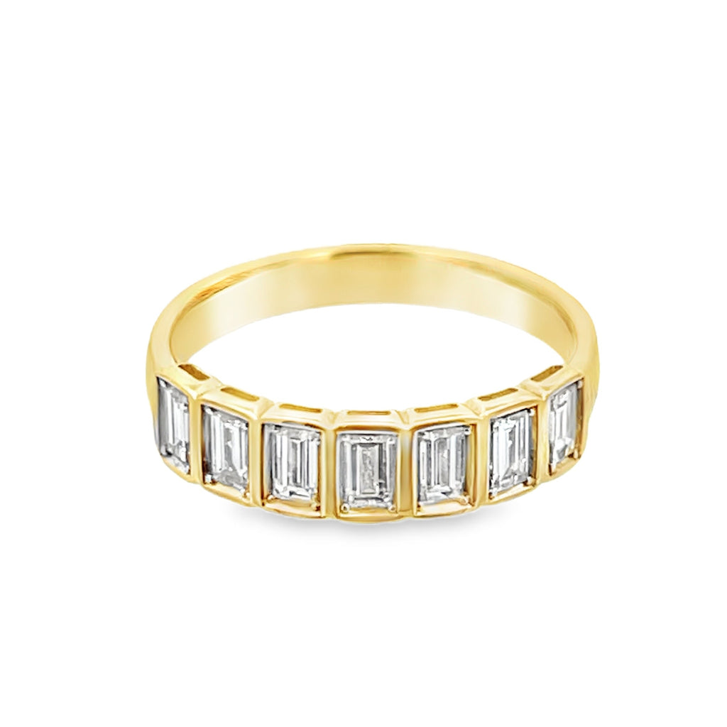 Bezel Baguette Band