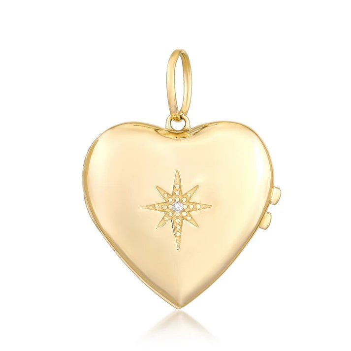 Heart Locket Charm